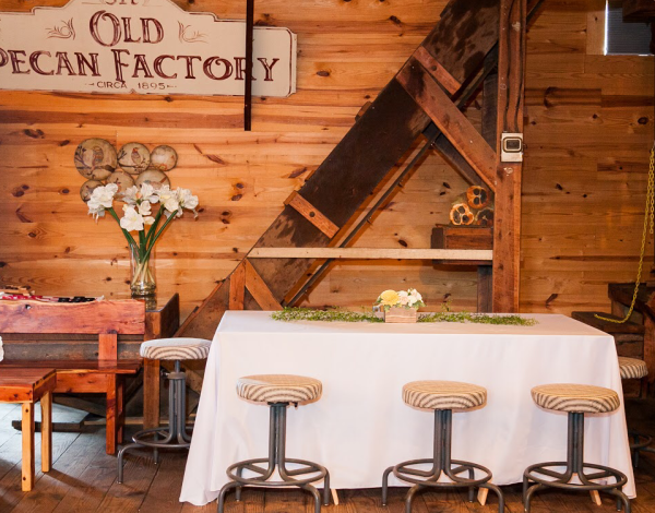 Reception Venues Listing Category Old Pecan Factory, LLC Old Pecan Factory