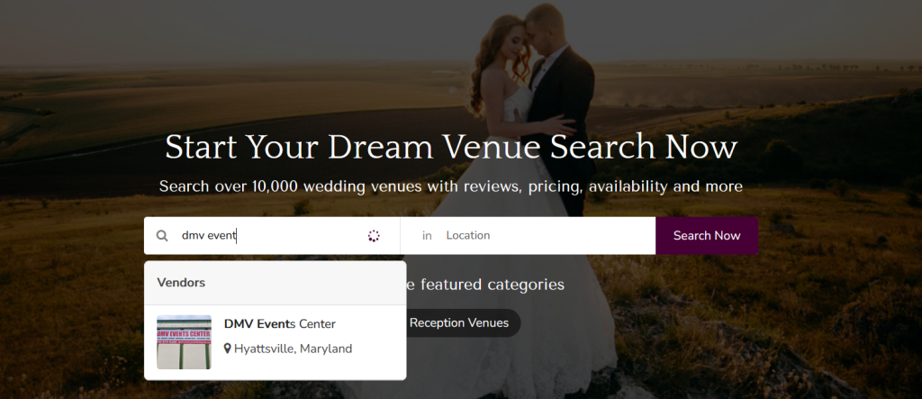 Search Venue